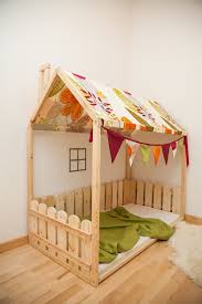 House Shaped Bed Montessori Bed Wood Frame House Bed House Etsy Diy Toddler Bed Kid Beds Toddler Rooms