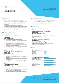 What might be perfect for a student cv could be completely. Visual Effects Artist Resume Template Kickresume