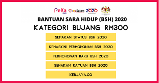 Menurut portal rasmi bsh, pendaftaran bagi permohonan bsh dan kemaskini bsh 2020 akan dibuka bermula 1 februari 2020 hingga 15 mac 2020. Semakan Permohonan Bsh Bujang Tarikh Pembayaran Kemaskini