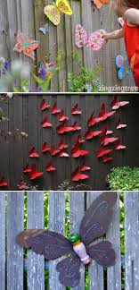 Looks great on the wall. Truly Cool And Low Budget Garden Decorations Inspired By Butterfly Homedesigninspired