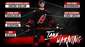 The hurricanes unveiled a new third jersey, anchored by a new secondary logo crest and featuring a new wordmark. Carolina Hurricanes Unveil New Third Jersey For 2018 19 Nhl Season Sportsnet Ca