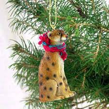 Each ornament is personalized with the custom name you want to be placed on it. Cheetah Tiny One Christmas Ornament Animalden Com