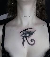The symbol was used on ships, amulets, bracelets, etc. Eye Of Horus Tattoo Eye Of Ra Tattoo Egyptian Eye Tattoos Horus Tattoo Eye Of Ra Tattoo