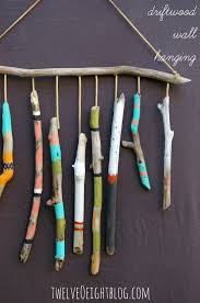 Driftwood Wall Hanging Gemaltes Treibholz Einfache Diy Bastelideen
