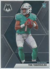 5 overall pick despite his positive medical status reports. 2020 Panini Mosaic 203 Tua Tagovailoa Dolphins Rc Myballcards