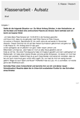 Einen sachlichen brief schreibst du beispielsweise, wenn du einen antrag an. 55 Englisch Lea Ideen Klassenarbeiten Erste Klasse Gymnasium