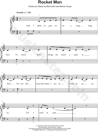 No annoying ads, no download limits, enjoy it and don't forget to bookmark and share the love! Elton John Rocket Man Sheet Music Easy Piano In C Major Transposable Download Print Sku Mn0095039