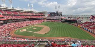 great american ball park section 432 cincinnati reds