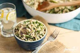 So easy to customise and delicious with chicken, pork and beef. Israeli Couscous With Mushrooms Asparagus A Farmgirl S Dabbles