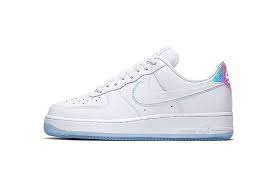 Black Air Forces With White Check Stand Out In The Nike Air Force 1 Iridescent Pack Missbish Women S Fashion Fitness Lifestyle Magazine Nike Running Shoes Women Nike Air Nike