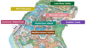 Official Map Tokyo Disneysea