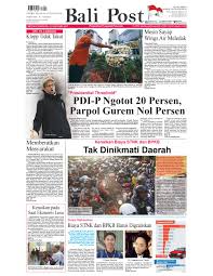 Maybe you would like to learn more about one of these? Edisi 15 Januari 2017 Balipost Com By E Paper Kmb Issuu