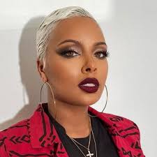 Eva pigford's short, black, curly hair is cut in what is known as a curly crest hairstyle. Tyra Banks Was The Ultimate Plug For Eva Marcille S Career Essence