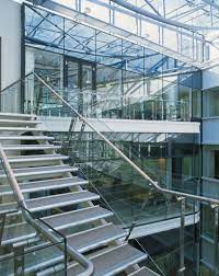 Composite and vinyl railings are an easy way to add style to your outdoor living spaces. Glass Railing D Line Q Railing Europe Holding Gmbh With Panels Outdoor For Stairs