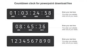 Change the color, 12 hour or 24 hour. Free Insertable Timer Clock For Powerpoint Presentation