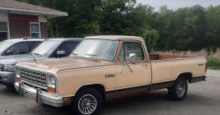 Image result for Cream 1985 Dodge Truck