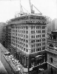 The Construction Of The Commonwealth Bank S Head Office In Martin Place Sydney Is Nearing Completion In 1916 Reserve Bank Commonwealth Bank Australia Places