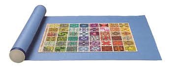 (iron out the felt first to assure the best results) 2.fully inflate the tube. Puzzle Roll Away Mat By Cobble Hill Puzzle Co