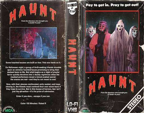 The Horrors of Halloween: HAUNT (2019): A Look at Vinyl, VHS, DVD & Blu-ray  Cover Art + Lobby Cards