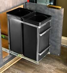 Check out our garbage can cabinet selection for the very best in unique or custom, handmade pieces from our home & living shops. Adirhome Steel Double Pull Out Under Counter Trash Cans Cabinet Waste Bin Frame Ebay