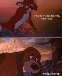 Friendship Quote Fox And The Hound | Zeichentrickfilme, Cap Und Capper,  Zeichentrick