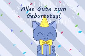 Herzlichen glückwunsch zum geburtstag und alles liebe (good wishes for your birthday and everything lovely) if you find yourself writing a card or want to impress a gchat/whatsapp correspondent, copy and paste one of these little bits of lovely. Schonen Alles Gute Zum Geburtstag Gifs 150 Animierte Bilder