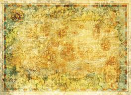 Decorative Antique Texture Background With Nautical Chart Adventure