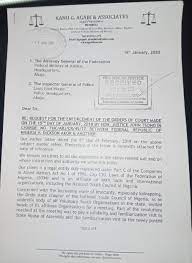 Apr 06, 2019 · in this article, saloni sharma discusses what is to be done when the police do not take any action based on the complaint. Peace Corps Kanu Agabi Petitions Agf Insists Police Must Obey Court Orders Nigeriadailynews