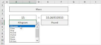 Convertisseur Et Conversion De Kg En Lbs Et De Lbs En Kg Sur Excel Kg To Lbs Lbs To Kg