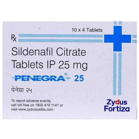 Buy Penegra 25 Tablet online | Uses, Side Effects, Price and substitutes | Apollo Pharmacy