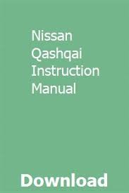 Nissan Qashqai Instruction Manual Instruction Business Manual Siemens