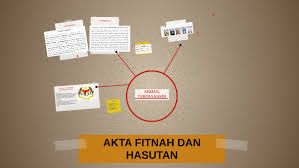 & defamation act (act ): Akta Fitnah Dan Hasutan By Fieyza Hafiza