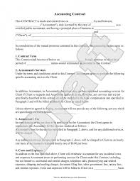 Accounting Contract Template Construction Contract Contract Template Lease Agreement