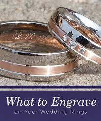 We can engrave the inside all of the rings we offer. What To Engrave On Your Wedding Rings Mountz Jewelers