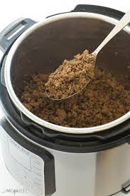 Defrosted ground tirkey instatpot : Instant Pot Taco Meat From Frozen Ground Beef The Recipe Rebel