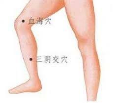 理血穴 益血活血 對治吐血衄血 月經不調 調養血淤體質 適合長期保健 不具及時功效 共計十個 脾經 血海 三陰交 膀胱經 膈俞 合陽