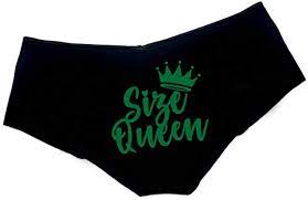 Size queen panties