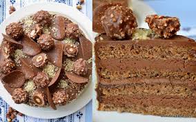 Tort Ferrero Rocher Cu Ciocolată și Alune Rețeta Pas Cu Pas Savori Urbane Recipe Food Desserts Food And Drink
