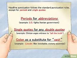 Writing headlines is the key to traffic, clicks and shares. How To Write A Newspaper Headline 12 Steps With Pictures