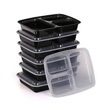Shop for 3 compartment food containers online at target. 20pcs Disposable Meal Prep Containers 3 Compartment Food Storage Box Microwave Safe Lunch Boxes Black With Lid Disposable Food Containers Aliexpress