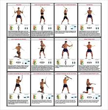 sample exercise chart 6 documents in pdf