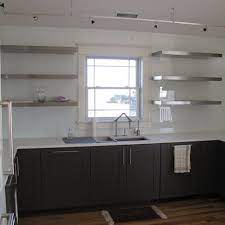 Floating Shelves Seamless Stainless Steel Kitchen Shelves Floating Shelves Kitchen Steel Shelf