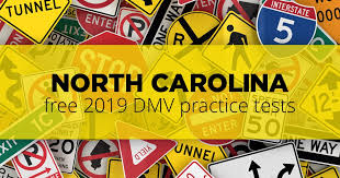 free north carolina dmv road signs permit practice test 2019