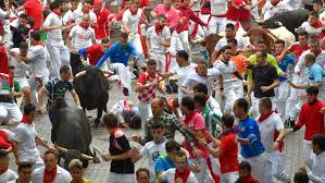 Sexto Encierro De San Fermin Rapidisima Y Limpia Carrera De Los Toros De Victoriano Del Rio Cultura El Pais