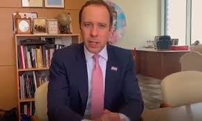 A still from the video greeting new users of the matt hancock app. Inside Health Secretary Matt Hancock S Home In Suffolk Including One Very Surprising Feature Hello
