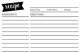 In addition to providing a free recipe card template for word and blank printable recipe cards, we also explain the pros and cons of the various methods for printing. 73 How To Create Free Printable 4x6 Recipe Card Template Maker By Free Printable 4x6 Recipe Card Template Cards Design Templates