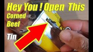 What if the key breaks while opening the canned corned beef? How To Open Corned Beef Tin Easily Youtube