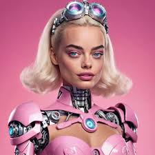 Margot Robbie in Mugler in NYC.