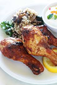 Pilons De Poulet Au Four Marines Au Yaourt Citron Epices Recette Poulet Marine Au Yaourt Pilon De Poulet Poulet Marine