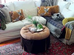 The bias of taupe paint envelops the living room in a soft atmosphere by playing on the neutrality of this warm shade. Nine Boho Living Room Ideas Boho Living Room Ideas Boho Decor